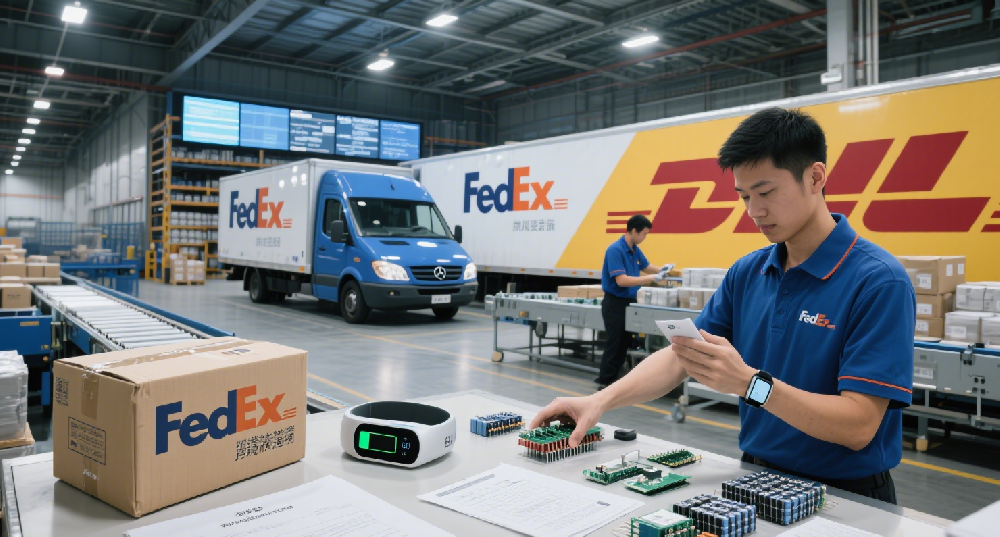 三類貨物精準匹配 DHL/FedEx，助科技企業高效完成跨境運輸